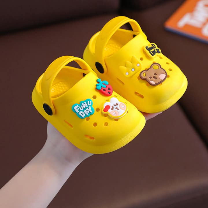 Bunny Bear Shoes - Yellow-Size18-19(13CMInsole),for6Monthto1year