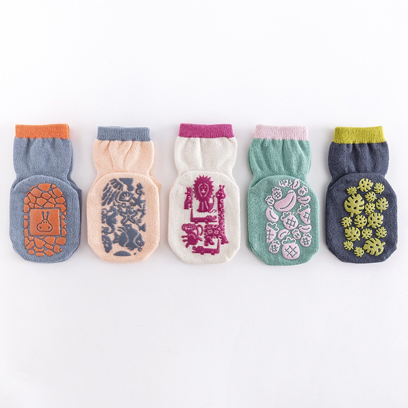 Anti Slip Socks Sea & Jungle Series