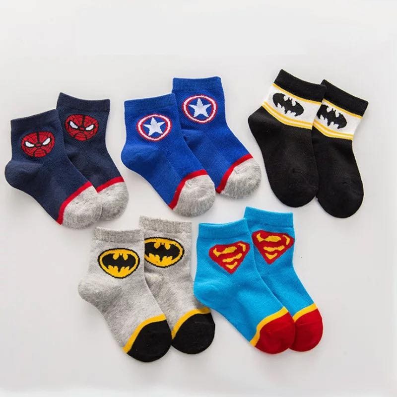 KIds Marvel Socks Design 3